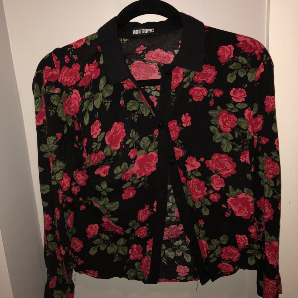 Floral dress top